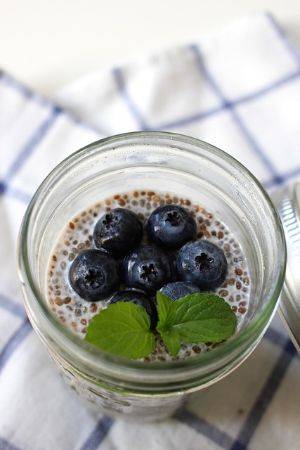 chia pudding breakfast idea